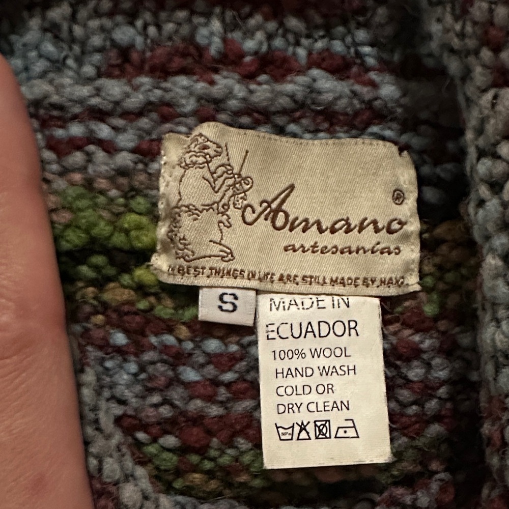 Striped Multicolor Wool Sweater - Picture 2 of 4
